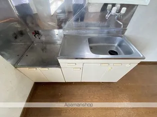 マンションあけぼの【201号室】のキッチン