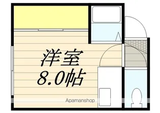 レインボーハイムA【301-2号室】の間取り
