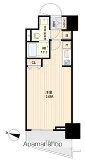 SIDE ONE【15階】の間取り