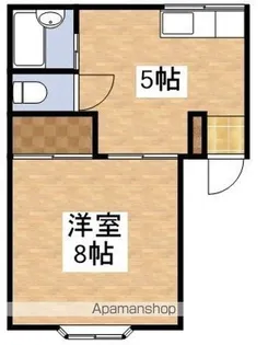 ボ・ヌール・トワ【2階】の間取り