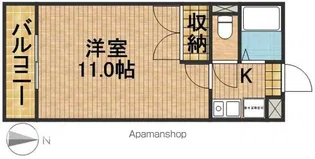 エミア【3階】の間取り
