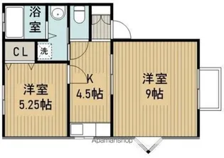 サンデズ【1階】の間取り