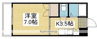 サントピア山越【1階】の間取り