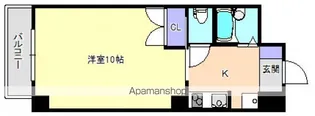 マンション雄創【204号室号室】の間取り