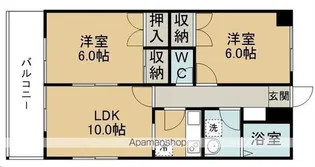 パークハイツD【101号室】の間取り