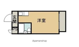 サンウェル琴平【407号室】の間取り