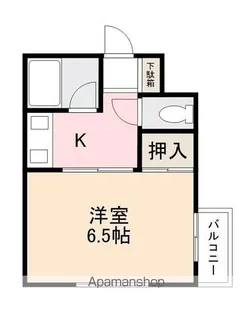 パラレル太田【1階】の間取り