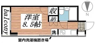 メゾン・ド・バーグ【606号室】の間取り