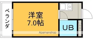 コーポIMAEDA【2階】の間取り