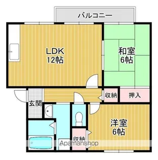 リオベルデ寺田【202号室】の間取り