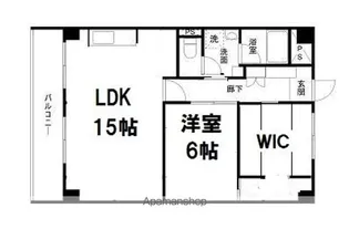 ライフコア笹口【602号室】の間取り