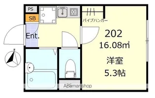 コンフォール新小岩【2階】の間取り