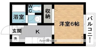 ガーデンハイツみのわ D【2階】の間取り