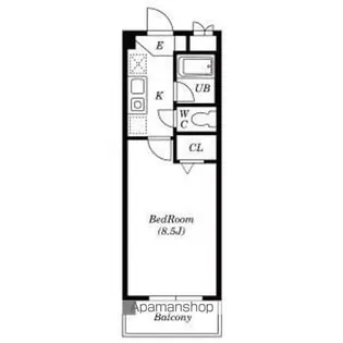 グランディール新福寺【5階】の間取り