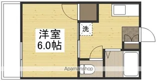 ヤングコーポ【2階】の間取り