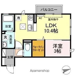 レナトゥス【1階】の間取り