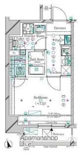 ガリシア大塚駅前【9階】の間取り