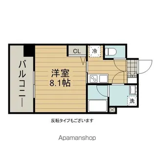 ZOOM調布【5階】の間取り