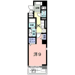 フェリーチェプレッソ北目町【5階】の間取り