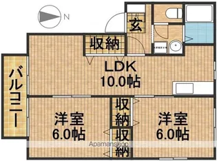 プライム21【2階】の間取り