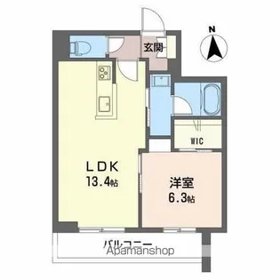バルビゾン花園【3階】の間取り