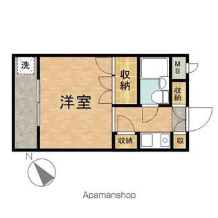 エトワール久喜【305号室】の間取り
