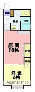 イブ・ローゼ【202号室】の間取り