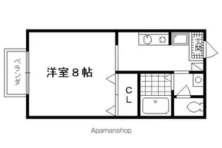 セピアコート【2階】の間取り
