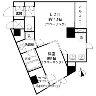 ステラフォート【3階】の間取り
