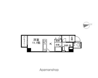 M’S EAST【2階】の間取り