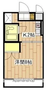 グランパレI【3階】の間取り