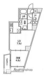 四谷坂町レジデンス【1階】の間取り