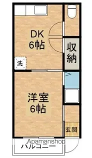 いつみ荘【1階】の間取り