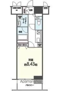 シエル新堀【3階】の間取り