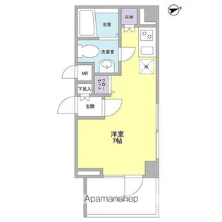 リバーレ秋葉原【10階】の間取り