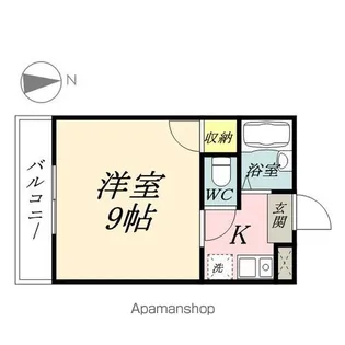ウィステリア【302号室】の間取り
