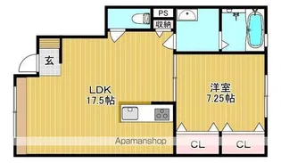 モンテーヴ大高【1階】の間取り