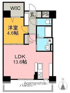 山中ハイツⅣ【1階】の間取り