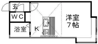 コスモ澄川【202号室】の間取り