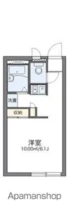 レオパレススズキ【2階】の間取り