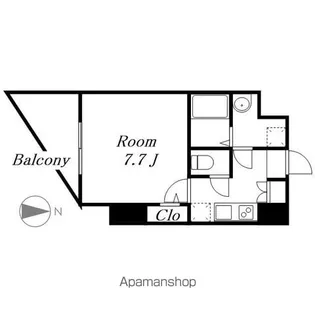 エスリード泉プレステージ【11階】の間取り