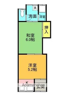 トミーハイツ光善寺【2階】の間取り