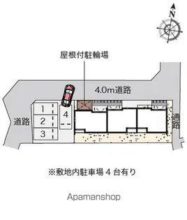 クレイノ城北【102号室】の間取り