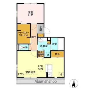 パーク根郷【3階】の間取り