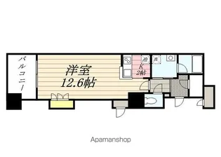 RJRプレシア博多【1011号室】の間取り