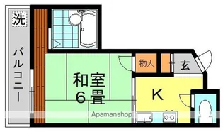 吉野荘【2階】の間取り