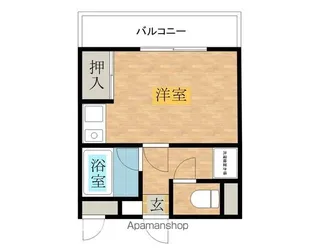 ロイヤルマンション【202号室】の間取り