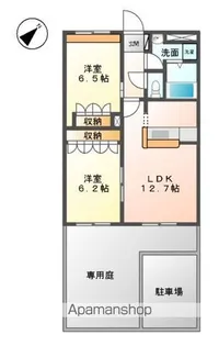 ビアン・ゼルコバ【1階】の間取り