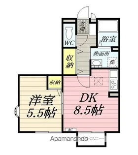 プラシード【1階】の間取り