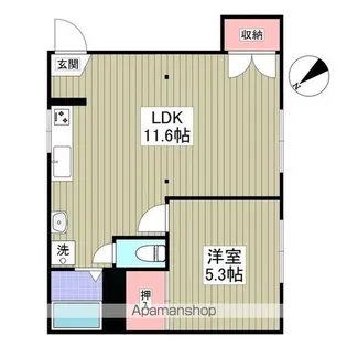 南柏パインヒル1号棟【1階】の間取り
